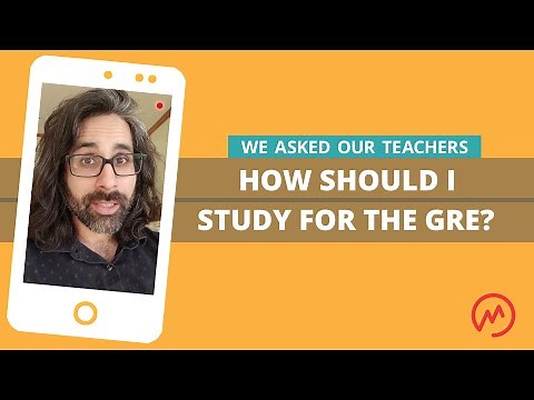 How should I study for the GRE? | GRE FAQ