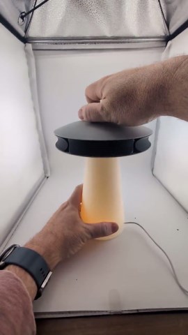 UFO Abduction Table Lamp Alien Flying Saucer Desk Light Decor With Storage 3D Printed - Etsy