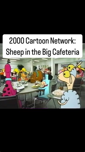 90’s Batcave | 2000 Cartoon Network Cartoon Promo: Sheep in the Big Cafeteria. #cartoonnetwork #sheepinthebigcafeteria #multiverse #commercial #promo... | Instagram