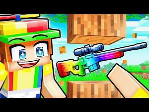 Minecraft, But The Drops Are Guns...