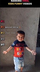 Ranking Viral Kids Funny Videos 😆 #shortsfeed #ranking