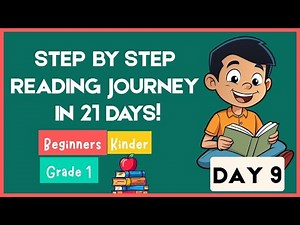 READING JOURNEY DAY 9: Step-by-Step Guide | Learn to Read Fast! | Beginners | Preschool & Grade 1