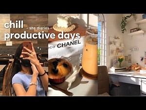 shs diaries — days in my life as a shs student 🌱 reading, going out, taking a break, chill days