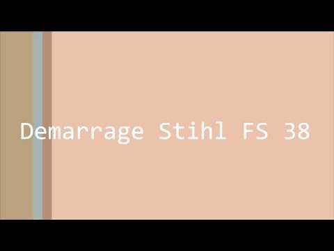 Démarrage Stihl FS 38