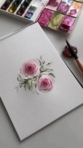 🌹 La Vie en Rose 🎨✨ There's something magical about watercolor roses—delicate, soft, and effortlessly elegant. Watch as @lutherpaola brings them to life with stunning precision! 💡 What’s your favorite watercolor technique for soft edges? Drop your tips in the comments! 👇 📌 Full credit to the talented @lutherpaola for this mesmerizing tutorial! #watercolorart #watercolorroses #paintingflowers #watercolortechniques #artistsoninstagram #arttutorial #rockwellart | RockWell Art
