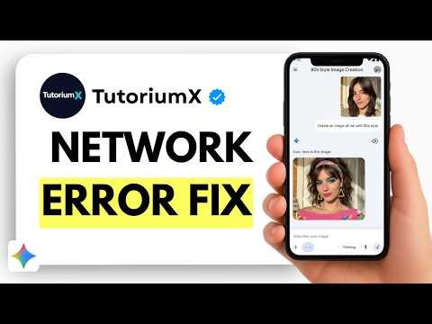 How to Fix Gemini Network Error | Google Gemini Connection Issue