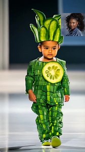 1.2M views · 45K reactions | Baby Fashion show. Representing different types of fruits and vegetables. Cute babies ❤️. #everyonefollowers #foryouシ #everyoneactive #everyone #goviral | Josephine Ovili | Facebook