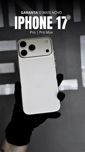 Infinity Cell | iPhone | Xiaomi | Eletrônicos on Instagram: "🤍 iPhone 17 Pro Max branco Não é só bonito. É inteligente, rápido e pensado pra facilitar tudo no teu dia. 📸 Câmeras que entregam nível profissional ⚡ Desempenho absurdo pra trabalho, criação e lazer 🔋 Bateria que acompanha teu ritmo 🧠 Recursos inteligentes que realmente fazem diferença Quer sentir isso na mão? 📍 Vem até a Infinity Cell ou 📲 Chama no WhatsApp pra garantir o teu. 📍 Rua Getúlio Vargas, 1751 — Centro, Santiago 📞 (