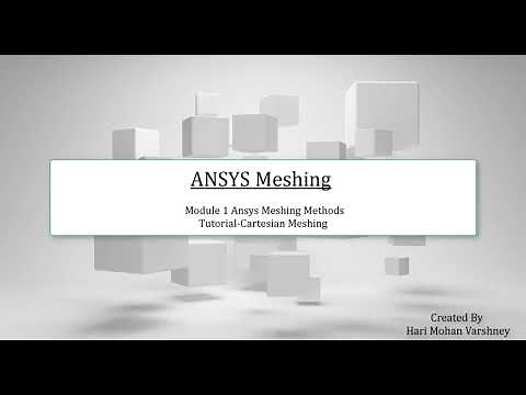 Tutorial 2.3 Cartesian Meshing