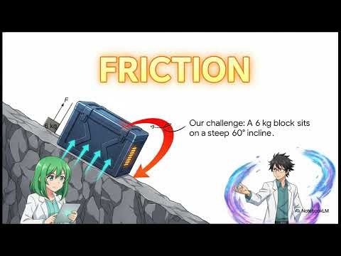 The Invisible Force | Friction | IIT-JEE | Class 10 | Class 12 | JEE Main | JEE Advanced | Anime