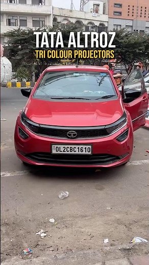 Tata Altroz Tri-Colour Projector Fog Lamps Installed | Smart Visibility Upgrade 🚗✨