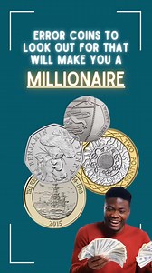 Error coins to look out for! #errorcoins #coincollector #ukcoins #lookout | CoinCollectingWizard