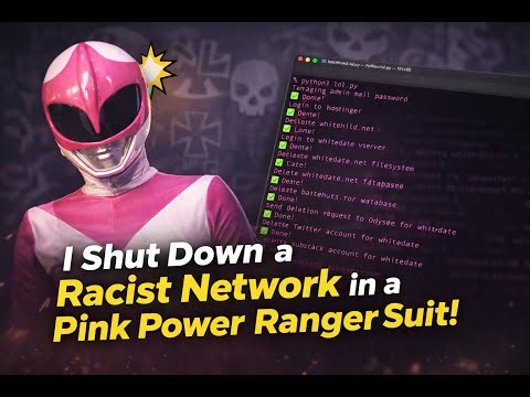I Exposed, Infiltrated, and Shut Down a Racist Network Dressed as a Pink Power Ranger