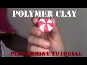 Polymer Clay Peppermints Tutorial
