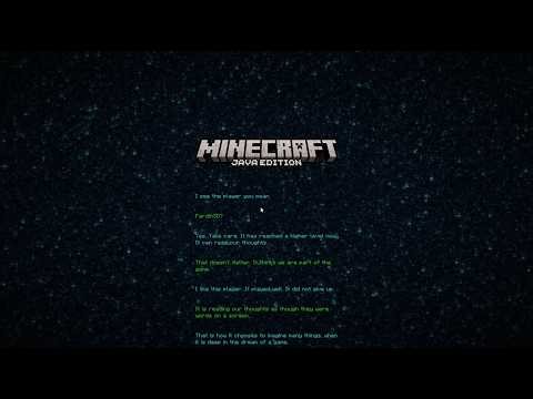 Complete Minecraft 1.21.11 Ending Poem (Full)