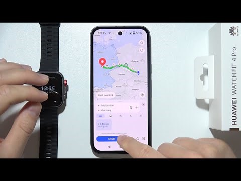 HUAWEI Watch Fit 4 Pro: How to Use Maps Navigation