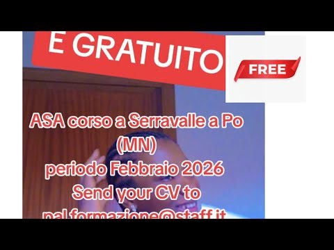 Free ASA Course Mantova and more please watch