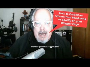 Embed a Bandcamp or Spotify Music Player on Your Blogger Page