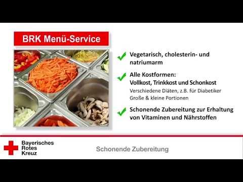 BRK Menüservice und Essen auf Rädern Bad Kissingen und Umgebung - jetzt informieren