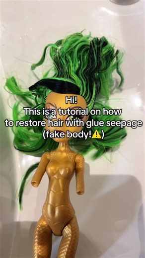 #monsterhighdolls #monsterhigh #dolls #mh #dollmh #dolls #restyle #tutorial #hairstyle #hairtutorials #hair #glue #mhdolls #dollhair #fakebody #fakebodyy⚠️