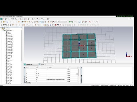 How to design Antenna using EBG techniques full tutorials