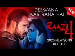 Diwana Kar Raha Hai || Audio MP3 | Raaz 4 | Emraan Hashmi | Javed Ali | New Romantic Song 2025