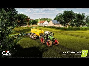 FS25 | Güllefahren in Illschwang mit Fendt & Zunhammer [4k/60p] W.I.P Illschwang-Map