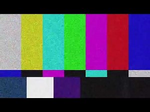 No Signal TV Error tv Video effect Green screen