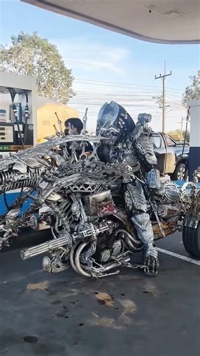 How Predator's Refueling Works #harley #motorcycle