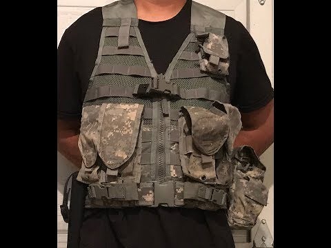 Setting up a tactical vest on a budget (FLC) in ACU