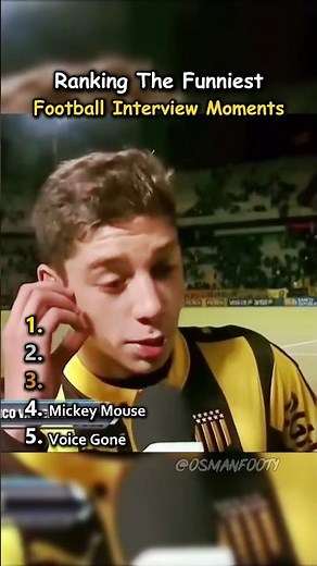 Ranking The Funniest Football Interview Moments