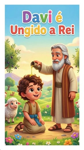 historia de davi é ungido a rei #bíblia #curiosidades #fé #mensagem