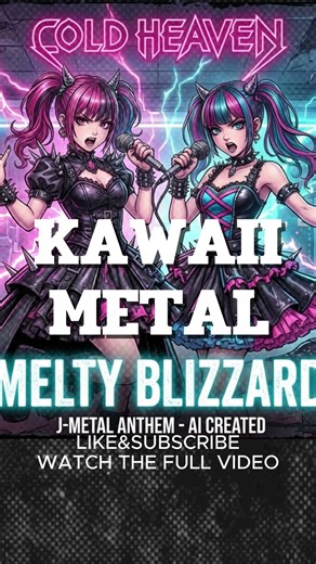 AI KAWAII METAL 【FFO: BABYMETAL, Passcode, 】#sunoai #kawaiimetal