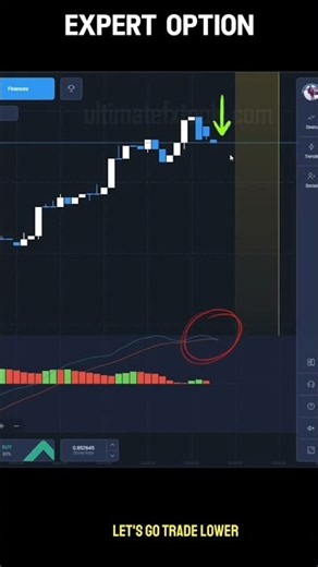 Expert Option Trading with MACD and the XProfit Indicator... #Shorts #ultimatefxtools