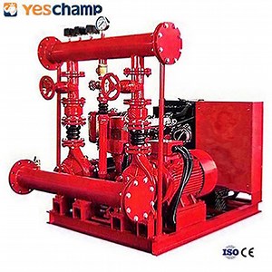 [Hot Item] 100gpm Fire Pump System Electric Diesel Engine Multistage Brass Impeller Firefighting Industrial