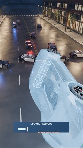 What If Tesla's Flying Roadster Runs Out of Air? 😳 #shorts