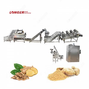 [Hot Item] Peeled Garlic Processing Garlic Ginger Powder Manufacturing Plant Project Ginger Powder Production Line