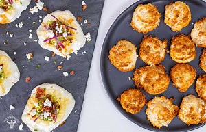 Leftover Egg White Recipes: Low Carb Macaroons & Avocado Clouds - Fit Men Cook