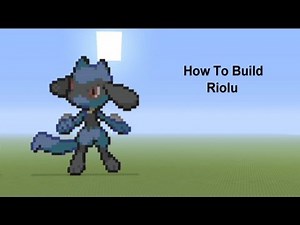 Minecraft Tutorial - Riolu (Pokemon)