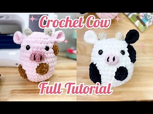 Crochet Cow Kit Full Tutorial