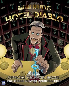 8.8K reactions · 210 shares | my first graphic novel is here!! get your copy of 'hotel diablo' with an exclusive vinyl reissue & more ️ | Machine Gun Kelly | Facebook