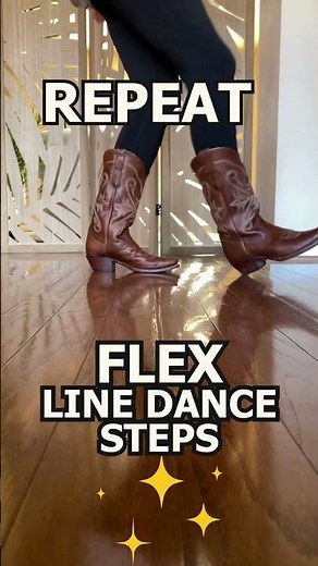 how to LINE DANCE to "Flex" #dance #partymusic #flex