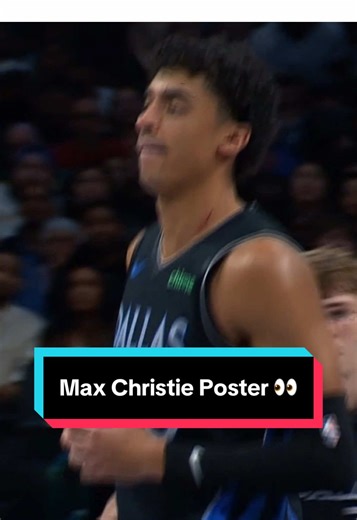 Max Christie Delivers Epic Two-Hand Dunk in NBA