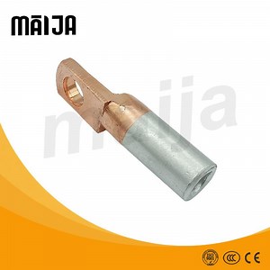 [Hot Item] Lugs Compression Copper Ring Terminal Connector Aluminium Lugs Cal Copper Aluminum Bimetal Cable Lug with Hole