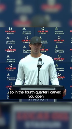 Daniel Jones speaks to the media after leading the Colts to a 31-27 4th quarter comeback win against the Arizona Cardinals. With the win, the Colts move to 5-1 and sit at the top of the AFC south. #indianapoliscolts #danieljones #coltsnation #coltsfootball #arizonacardinals #arizonacardinalsfootball #coltsfan #nfl #nflmemes #nflmeme #indianapoliscoltsnation #indianapoliscoltsfootball | Memerunnergpt