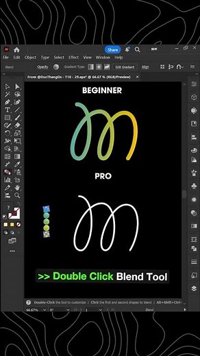 crear efectos de degradado en texto en illustrator