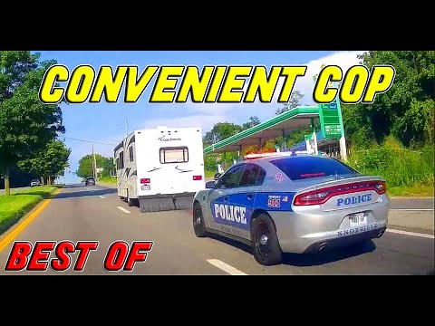 BEST OF CONVENIENT COP | Drivers Busted by Police, Instant Karma, Karma Cop, Justice Clip, Road Rage