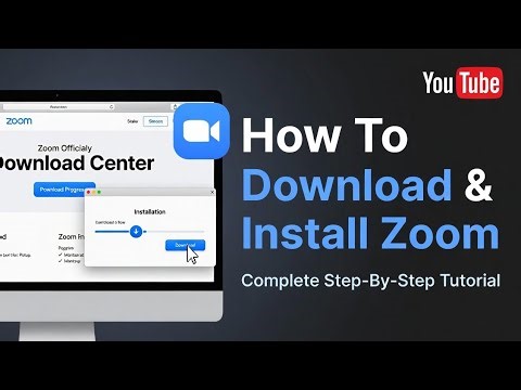 How to Download & Install Zoom on Windows PC