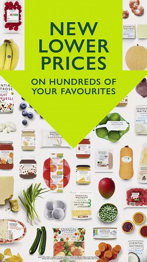 NEW LOWER PRICES ON HUNDREDS OF YOUR FAVOURITES 🎉 Everybody’s looking for ways to spend less right now. That’s why we’ve lowered prices on hundreds of everyday grocery items and household essentials, to help you save on your weekly shop. That’s right: New Lower Prices on hundreds of your favourites, from fruit and veg to freezer fillers and store-cupboard ingredients. Click here to find out more: https://bit.ly/3HNZvEc Selected lines. Subject to availability. #WaitroseNewLowerPrices | Waitrose