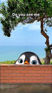 185K views · 12K reactions | 拾 • • • #iseeyou #newfriends #yay #cuteanimals #penguin #cutepenguin | Puff Puff | Facebook